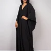 black-kaftan-beach